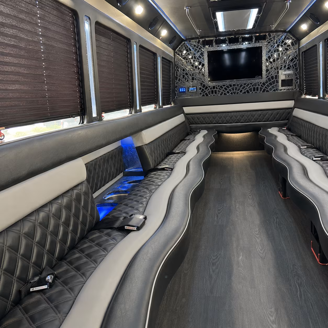 mesquite concert party bus rental