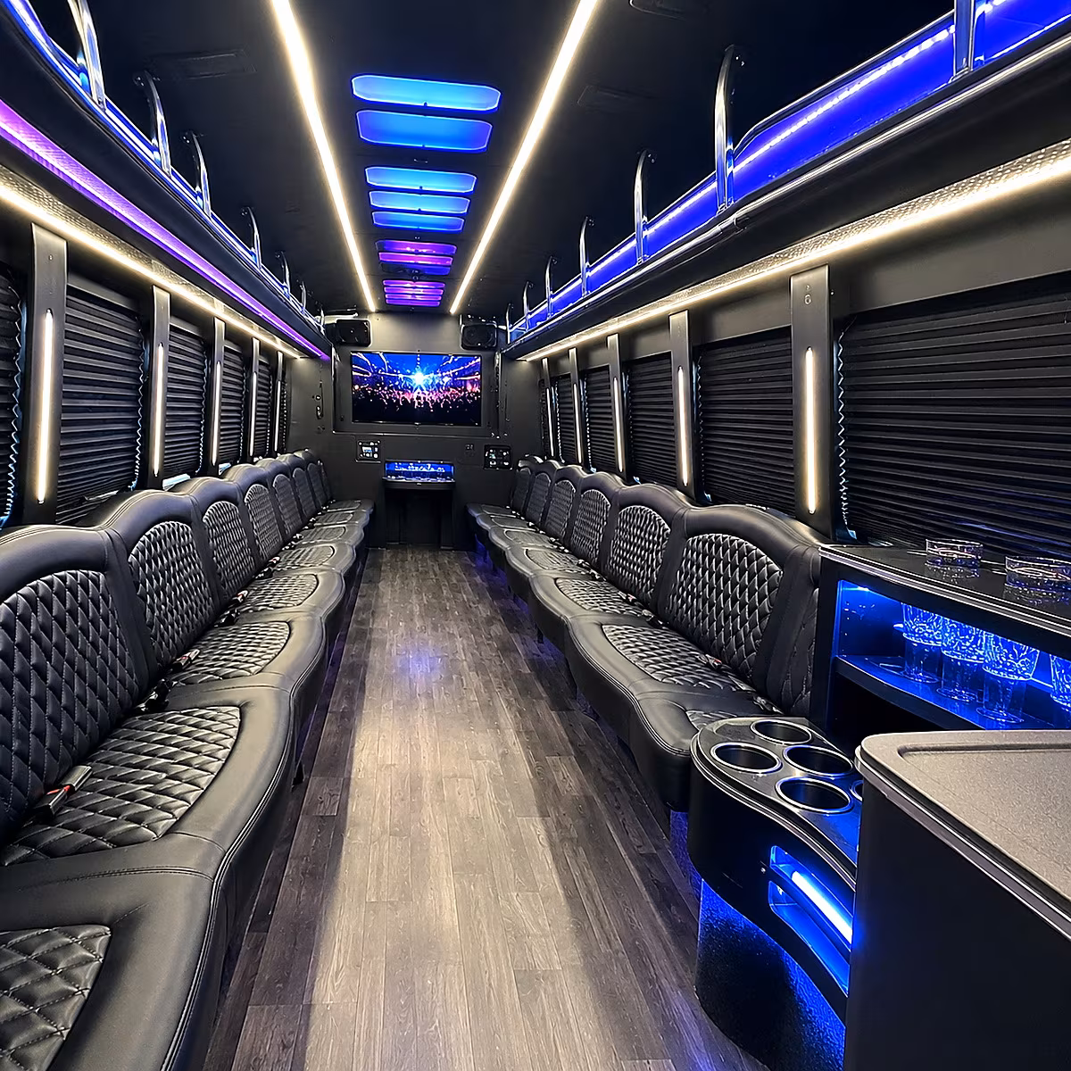 mesquite sporting event party bus rental