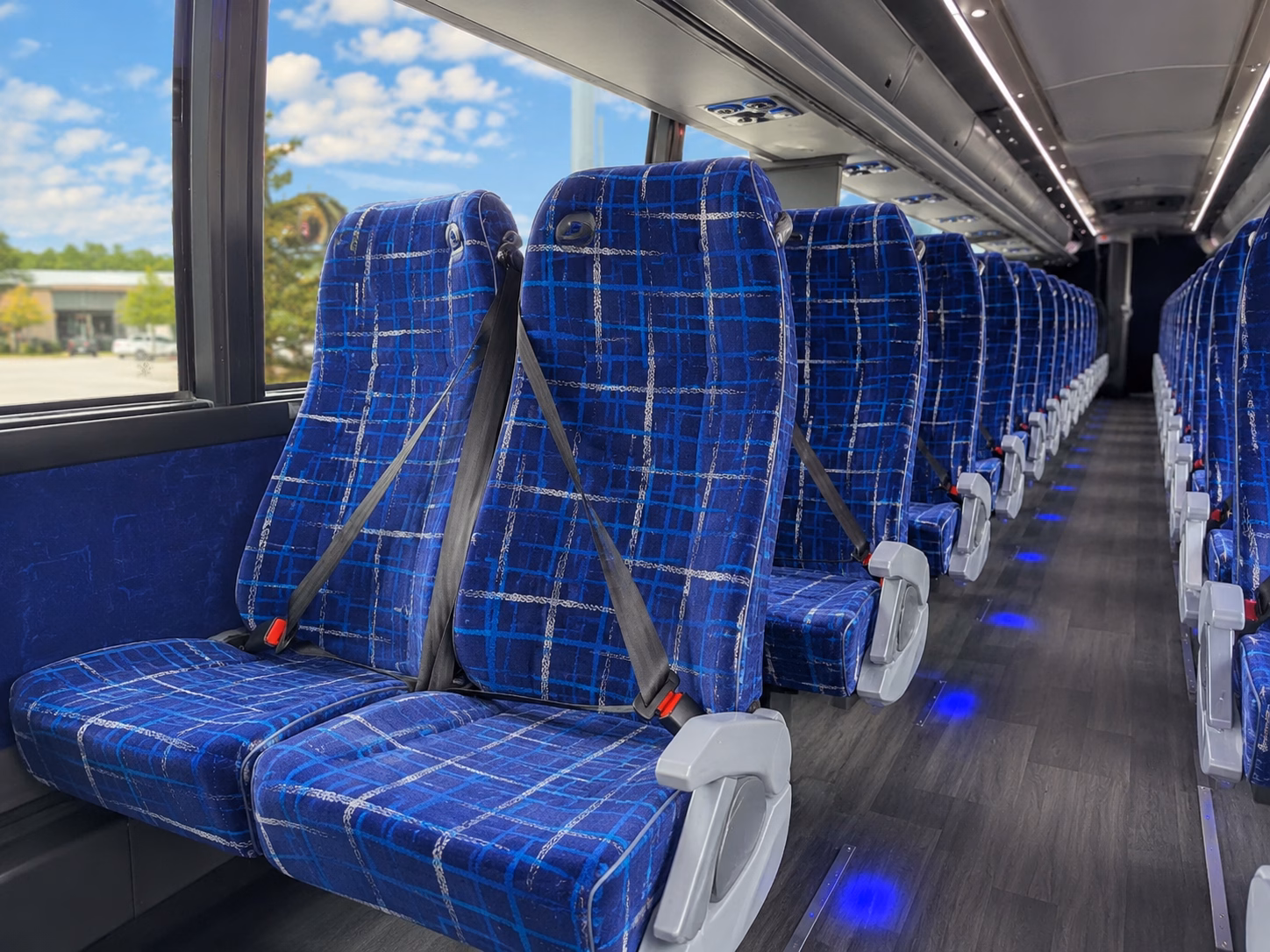 mesquite sporting event transportation onboard seating