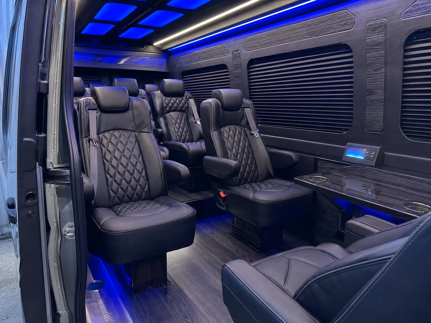 sprinter van transportation for groups and events across mesquite